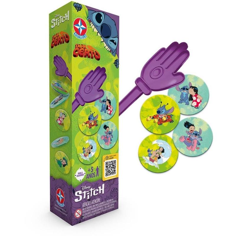 Jogo STITCH Tapa Certo Diversão Rápida e Interativa - Outros Jogos